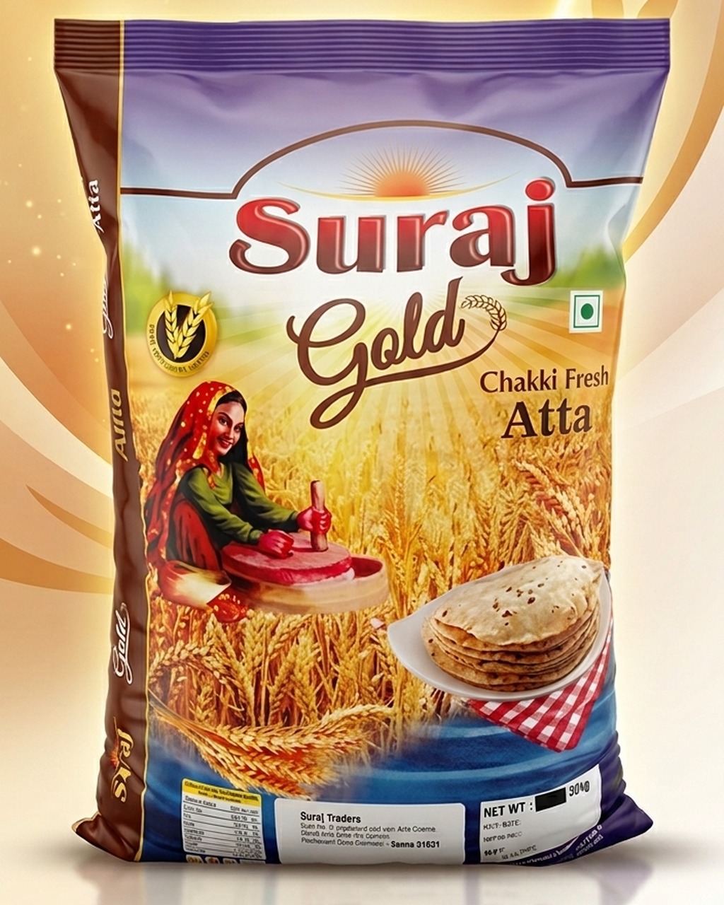 Suraj Aata product mockup