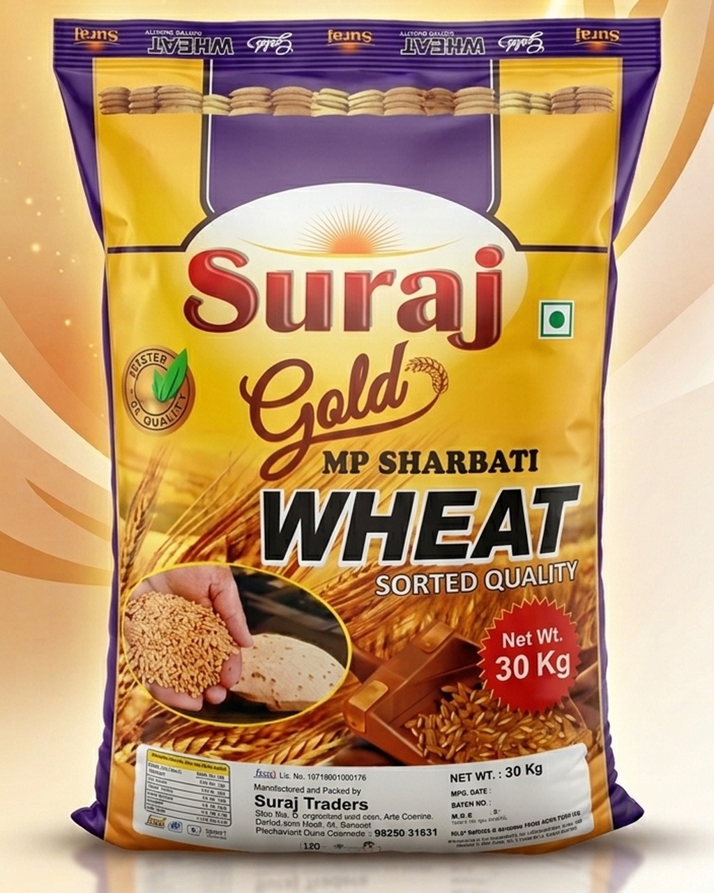 Suraj Wheat product mockup